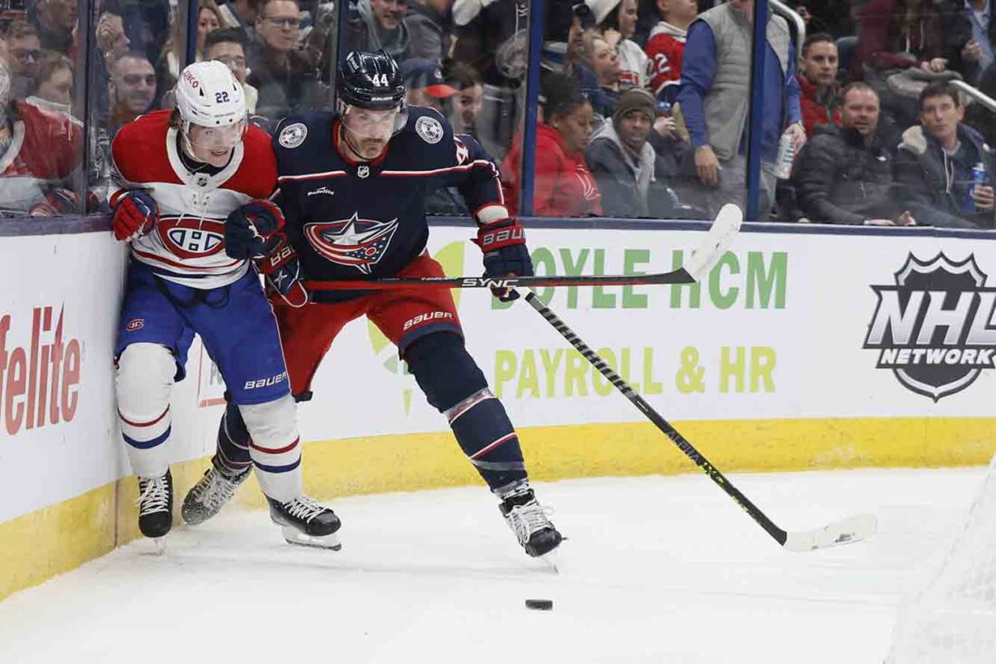 Kuraly scores two to help Columbus Canadiens in final frame, 6